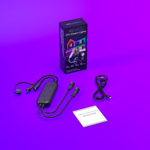 WLED Controller for Govee Outdoor Pro Lights (H706A/H706B/H706C) Firmware Not Pre-Installed: User Must Download and Flash WLED Firmware(Firmware via Brand Support Page)Dual Output,IP67 12-36V in Kuwait