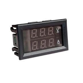 1PCS Digital DC 100V 100A Panel Amperemeter Voltage | [](Black) in Kuwait