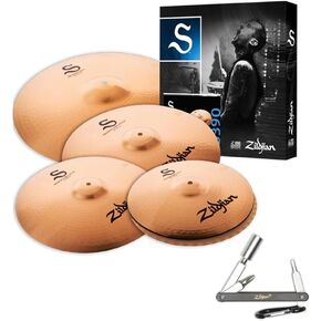 شركة Avedis Zildjian S390 4 قطع متوسطة S SERIES PERFORMER CYMBAL SET - لمسة نهائية رائعة مع ZKEY in Kuwait
