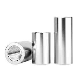 Hollow Thread Pillars,3 Pcs 304 Stainless Steel Connector Nuts Fasteners, M20 Round Rod Bar Stud for Bracket Mechanical Construction,M20x30x50mm(M20x30x50mm) in Saudi Arabia