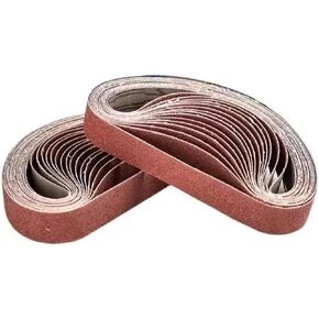 10Pcs 25x762mm Sanding Belt Wood 1" X 30" Aluminum Oxide Abrasive Band Screen Can Dry Wet Grinding For Metal(Grit 1000) in Kuwait