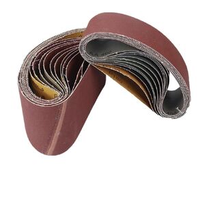 Sanding Belts 75x533mm 5pcs – 3x21" Abrasive Bands for Wood & Soft Metal Polishing(150) in Kuwait
