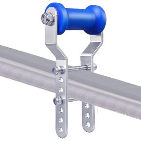5" Boat Trailer Rollers with Panel Bracket,Upgraded Blue Adjustable Keel Roller Bracket Assembly for 3" Tongue in Saudi Arabia