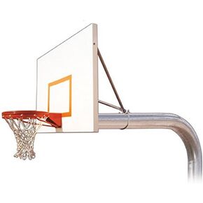 First Team Tryant Playground Steel In Ground Fixed Height Basketball System44; Orange in Kuwait