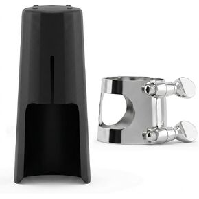 Clarinet Ligature, Clarinets Mouthpiece Cap Clarinet Accessories Mouthpiece Cover for Clarinets for the Clarinet-Mouthpieces Practice Requirements Of Students Or Beginners in Kuwait
