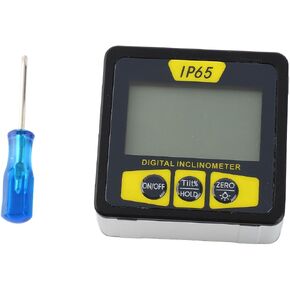 LCD Inclinometer with Magnetic Base and IP65 for Decorating Designers Large Fonts and Versatile Design for Machinery in Kuwait