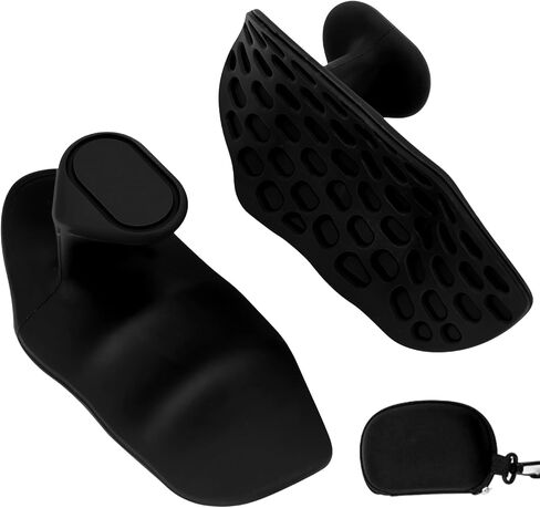 Silicone Gym Hand Grips - Workout Gloves Alternative for Weightlifting, Pull-Ups, Crossfit | Anti-Slip, Sweat-Resistant Hand Protection in Kuwait