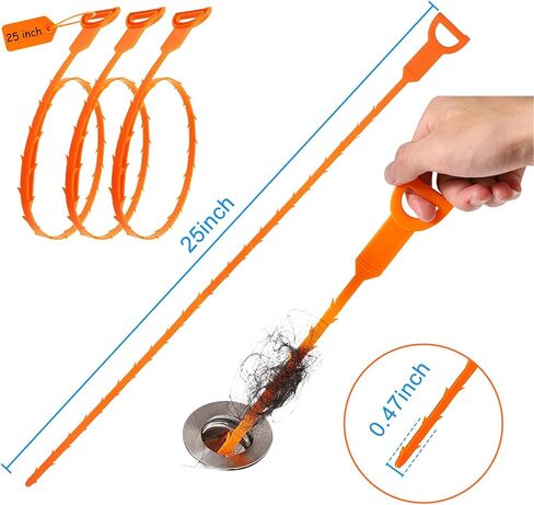 Toilet Plunger, High-Pressure Plungers for Bathroom, Toilet Brush and Plunger Set - Powerful Air Drain Unclogger & Heavy-Duty Clog Remover for Bathroom Drains, and Clogged Pipes in Kuwait