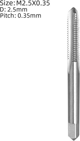 Burkit M2.5 X 0.35 مجموعة الصنبور والقالب، M2.5 x 0.35 ماكينة الصنبور والقالب الدائري باليد اليمنى in Kuwait