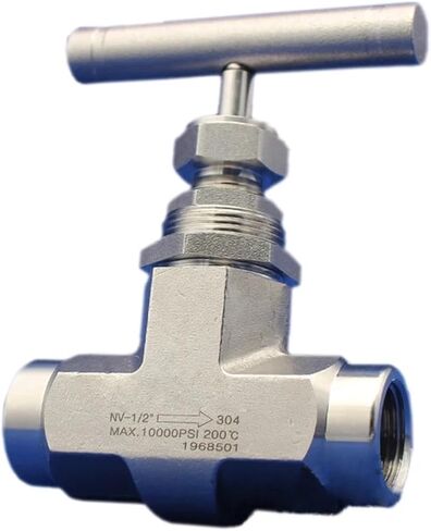 1/4" 3/8" 1/2" Female 68MPA 316 Shut Off Needle Globe Valve(1/2",NPT) in Kuwait