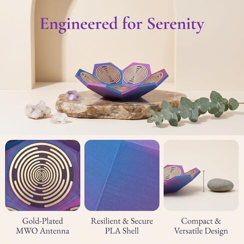 Mwo Tesla Polarizing Disk, Mwo Charging Disc Decorative Item, Water Energization & Harmonic Balancing, for Meditation and Relaxation, Boost Energy & Focus in Kuwait