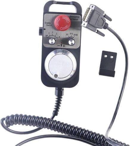 1474MPG Handheld Pulse Generator 3/4Axis Handheld Controller Pendant With Emergency Stop in Kuwait
