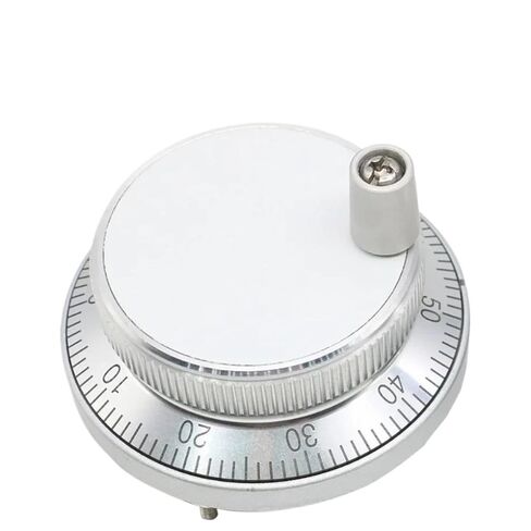 Manual Pulse Generator Handwheel MPG 5V 12V 24V 100PPR 4Pin 6Pin Rotary Encoder | 24V-4Pin-100PPR,80mm in Kuwait