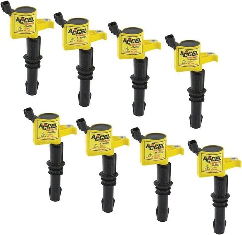 Accel 140033 Ignition Supercoil ، الأصفر in Kuwait