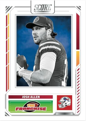 مجموعة Panini 2025 Score Football الحصرية من المصنع الضخم المختوم من MEGA Foil Pack مع 12 بطاقة بما في ذلك بطاقات Rookies وParallels! ابحث عن ترافيس هانتر وجاكسون دارت وأشتون جينتي وكام وارد وغيرهم الكثير! in Kuwait