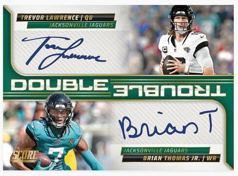 مجموعة Panini 2025 Score Football الحصرية من المصنع الضخم المختوم من MEGA Foil Pack مع 12 بطاقة بما في ذلك بطاقات Rookies وParallels! ابحث عن ترافيس هانتر وجاكسون دارت وأشتون جينتي وكام وارد وغيرهم الكثير! in Kuwait