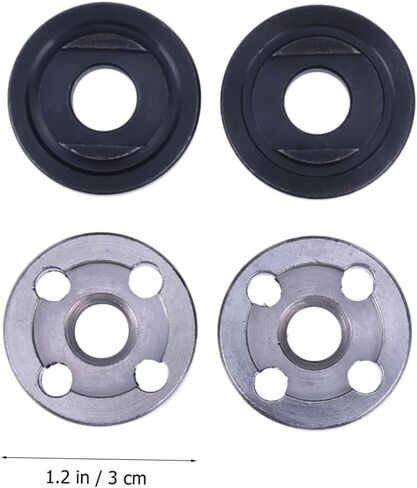4pcs Angle Grinder Pressure Plates Precision Designed Smooth Surface for Metal Processing in Kuwait