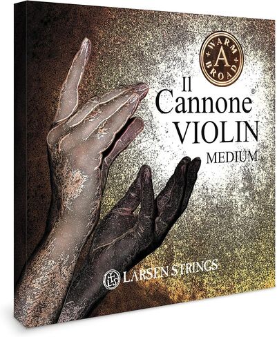 Larsen Il Cannone Violin Strings – Medium Tension Set with Warm & Broad A for Rich Warmth with Refined Power in Saudi Arabia