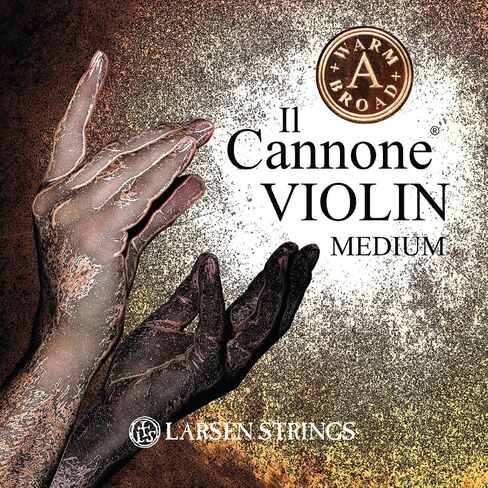 Larsen Il Cannone Violin Strings – Medium Tension Set with Warm & Broad A for Rich Warmth with Refined Power in Saudi Arabia