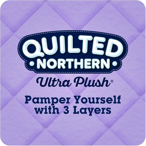 Quilted Northern Ultra Plush Toilet Paper, 24 Mega Rolls = 96 Regular Rolls, 3X Thicker*, 3 Ply Soft Toilet Tissue in Saudi Arabia