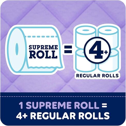 Quilted Northern Ultra Plush Toilet Paper, 24 Mega Rolls = 96 Regular Rolls, 3X Thicker*, 3 Ply Soft Toilet Tissue in Saudi Arabia