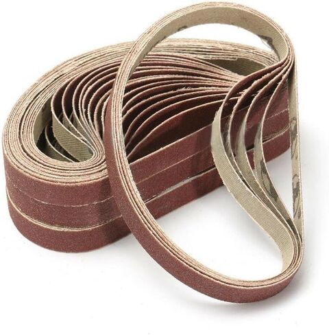 Sander Belt 10PCS 330 * 30mm Sanding Belts Wood Soft Metal Polishing Sandpaper Abrasive Bands 40-1000 Grits for Belt Sander Tool(40#) in Kuwait