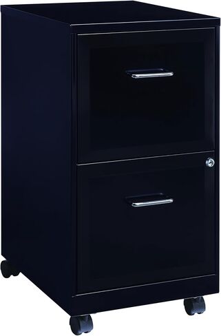 Lorell 2-Drawer Mobile File Cabinet ، Gray- (LLR16873) in Kuwait