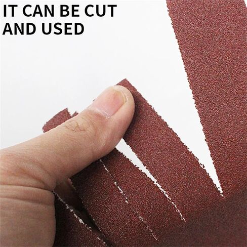 Sanding Belts 75x533mm 5pcs – 3x21" Abrasive Bands for Wood & Soft Metal Polishing(120) in Kuwait
