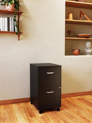 Lorell 2-Drawer Mobile File Cabinet ، Gray- (LLR16873) in Kuwait