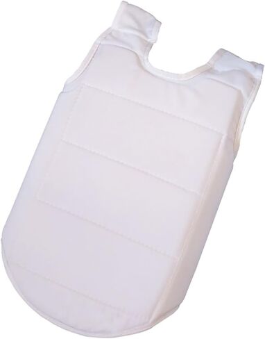 Karate Chest Guard Adjustable Martial Art Kickboxing Upper Body Ribs Protector Pad Taekwondo Vest for Teen Age 6-12 Adjustable Karate Body Protector in Kuwait