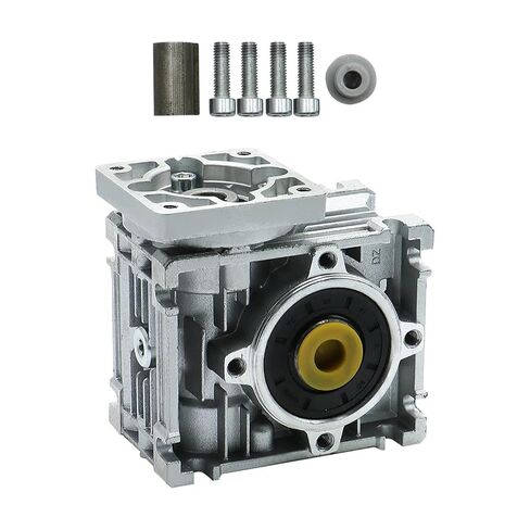 Nema23 Stepper Motor Worm Gearbox RV030 Speed Reducer with14mm Output 3A 56MM 1.2NM 172Oz-in dm542 Driver Kit Convert(RATIO5-WITH DM556 Driver) in Kuwait