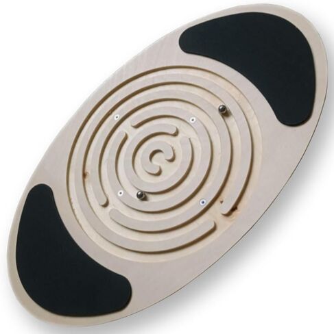 Balance Board with Maze for Kids & Adults – Rocker Wobble Disk Balance Board Game for Toddlers, Teens, Indoor Energy-Burning Play, Physical Therapy, Core Training & Coordination in Kuwait