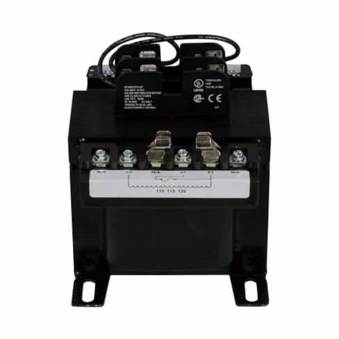 Cutler-Hammer C0500E2AFB MTE Industrial Control Transformer with Primary Fuse Block, 120/115/110 V Secondary, 500 VA in Kuwait