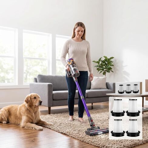 Citivisovd H8 Haep Filter Compatible With Besweep Grand H8 Stick Vacuum Cleaner-4Pack in Kuwait