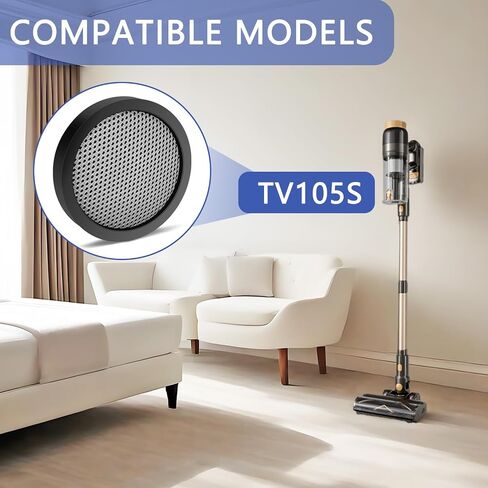 استبدال الفلتر متوافق مع المكنسة الكهربائية اللاسلكية VBUOO TV105S-4PACK in Kuwait