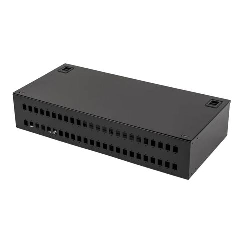 12/24 Port Fixing Optical Fiber Distribution Frame SC/LC Pigtail ODF 1U Terminal Box(2U 24 Ports) in Kuwait