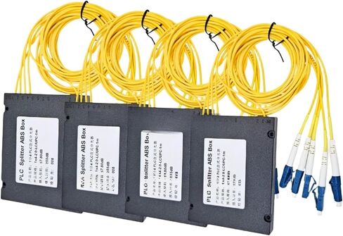 1X8 PLC وحدة الفاصل LC/UPC موصل وضع واحد 1M18 الألياف 1x2 1x4 1x16 صندوق بصري (1X8 LC UPC) in Kuwait