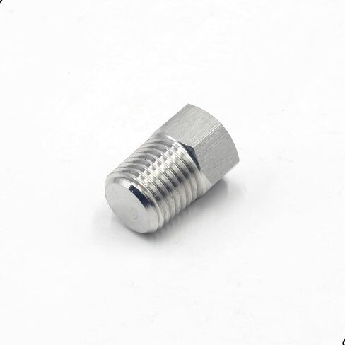 HFS(R) قابس طرفي سداسي 1/4 بوصة NPT ذكر، رأس سداسي من الفولاذ المقاوم للصدأ 304، حزمة من 1 in Kuwait