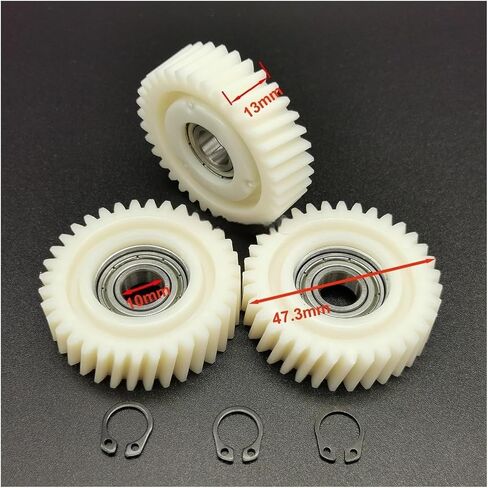 47.3x13mm Oblique Planetary Gear 35 Teeth Helical Gears with 6900Z Bearings Wheel Hubs Electric Bike Nylon Gear for E-Bike Parts in Kuwait