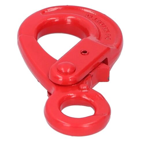 1pc Slip Hook Safty Lock Self Locking Eye Type Safety Lifting Hooks Working Tension 1.12T in Kuwait