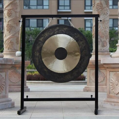 Chinese gongs Chau gong, Chinese Chau Gong Drummer Feng Shui Gongs for Large Song Dance Troupes Symphony Orchestra Singing Bowls,30cm in Kuwait