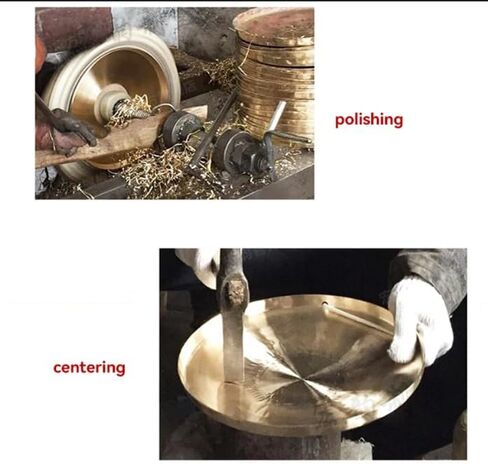 Chinese gongs Chau gong, Chinese Chau Gong Drummer Feng Shui Gongs for Large Song Dance Troupes Symphony Orchestra Singing Bowls,30cm in Kuwait