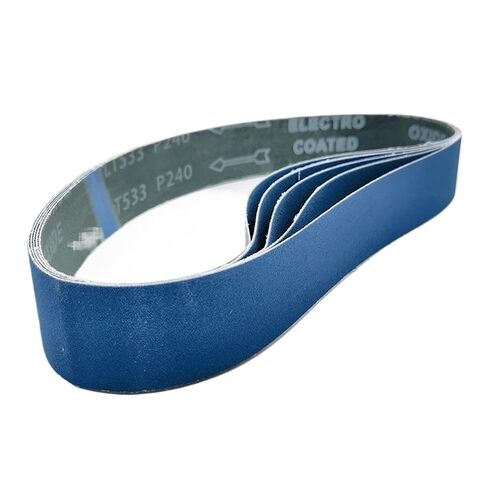 5 Pieces 50 x 915mm Sanding Belt. 2" 36" Fused Zirconia Alumina Abrasive Belts Polishing Metal. Bands. P60-240#(5 Pieces Grit 240) in Kuwait
