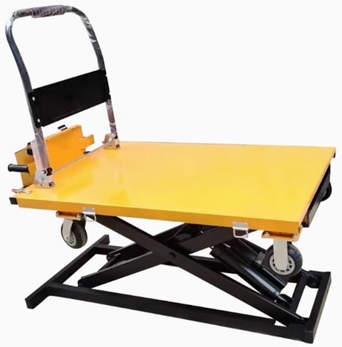 Electric Lifting Elevator Small Truck Mounted Lifting Platform, Transport Vehicle, Handcart, Hydraulic(XL) in Kuwait