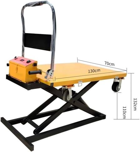 Electric Lifting Elevator Small Truck Mounted Lifting Platform, Transport Vehicle, Handcart, Hydraulic(XL) in Kuwait