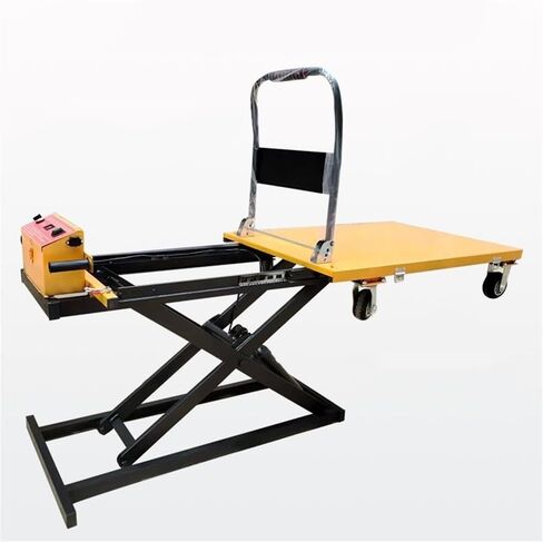 Electric Lifting Elevator Small Truck Mounted Lifting Platform, Transport Vehicle, Handcart, Hydraulic(XL) in Kuwait