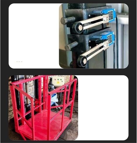 Electric Lifting Elevator Guide Rail Electric Elevator, Small Lifting Platform, Warehouse, Dock, Basement, Simple in Kuwait