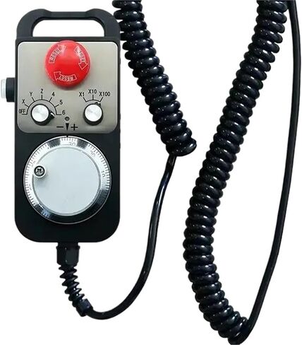 4 Axis 6 Axis Handwheel Pendant with Emergency Stop Manual Pulse Generator | 6 axis,24V in Kuwait