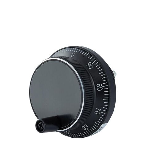 Handwheel Manual Pulse Generator Pendant 5V 12V 100PPR Electronic Handwheels Encoder | I,5V-6-100PPR_60MM in Kuwait