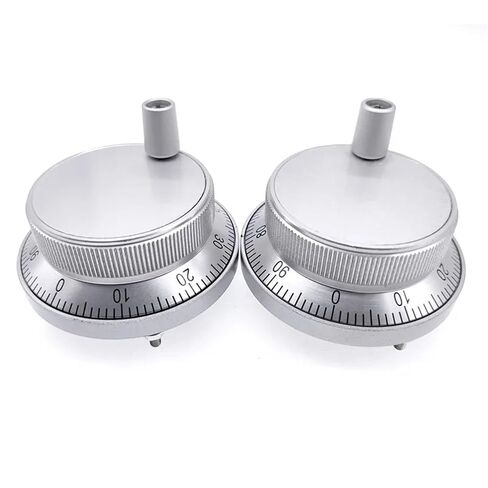 Handwheel Pulser 60mm 5V 4Pin 6Pins Pulse 100 Manual Pulses Generator | 60mm 4Pin 5V 100PPR in Kuwait